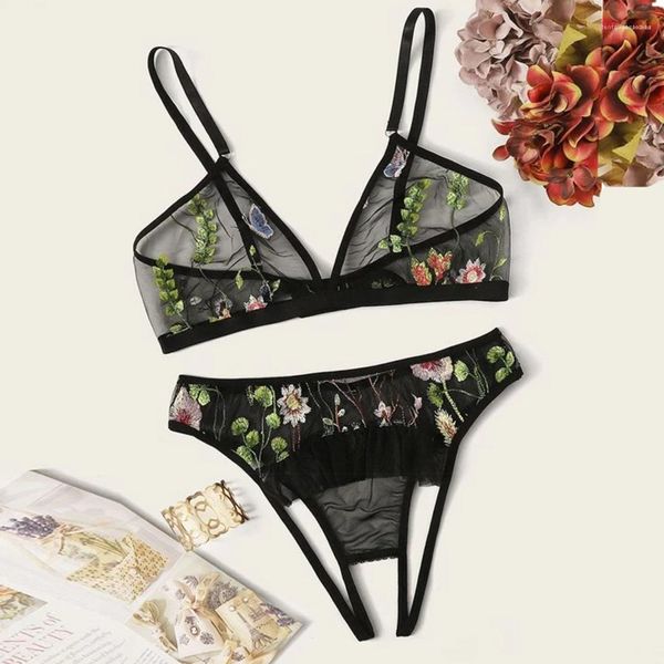 

female two piece suit carving slim women clothing womens designer underwear underpants lace see through set, Black;white