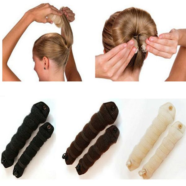 Magic Hair Twist Tool Sponge Bun Maker Foam French Braider Woman