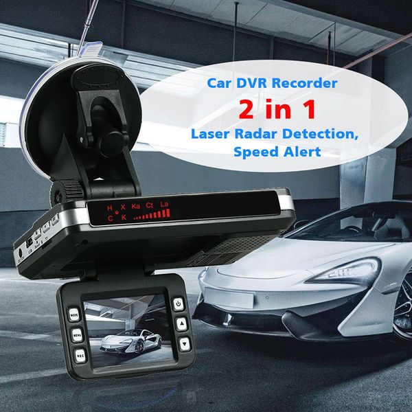

2 in 1 car driving recorder speed alert dvr for safe driving td326 car dvr