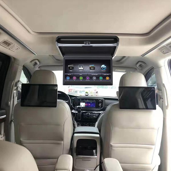 

cemicen 13.3 inch android 6.0 car roof mount ceiling monitor 1080p hd video ips screen wifi/hdmi/usb/sd/fm/bluetooth/speaker/mp5