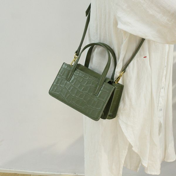 

snake leather shoulder crossbody bag day clutch small crocodile pattern genuine leather clutch women's gift travel