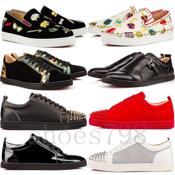 

топ 2019 красный низ gz shoes 19ss шипованный носок донна шипы низом кроссовки chaussures кабл