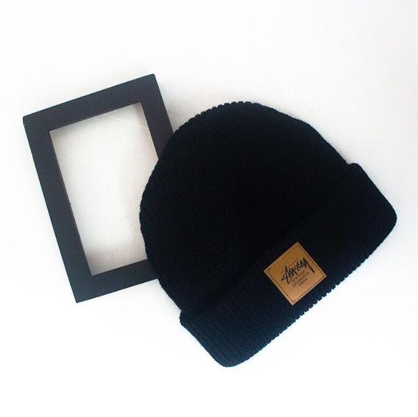 

sale canada brand beanie men knitted hat classical sports skull caps women casual outdoor goose beanies g2389, Blue;gray