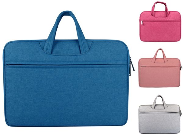 

oxford business briefcase lapbag shoulder bags carry on handle case for 11 12 13 14 15inch computer notebook macbook with power pack #969