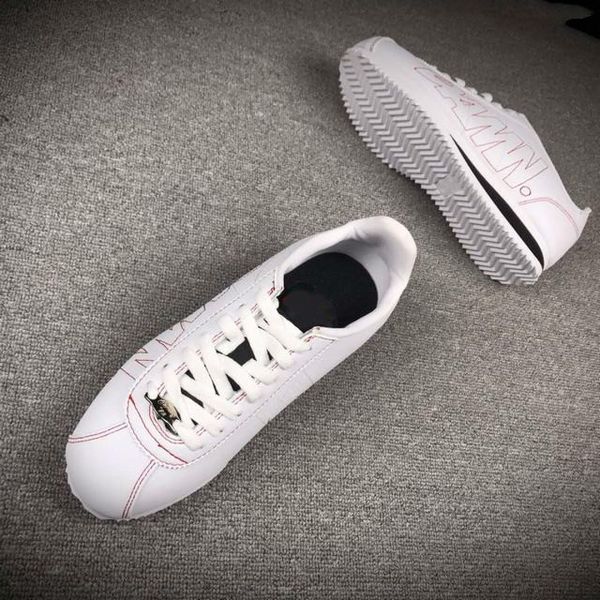 

Hot Sale- Shipping Cortez Kendrick Lamar Damn Shoes High Quality Man Woman Casual Shoes, Black