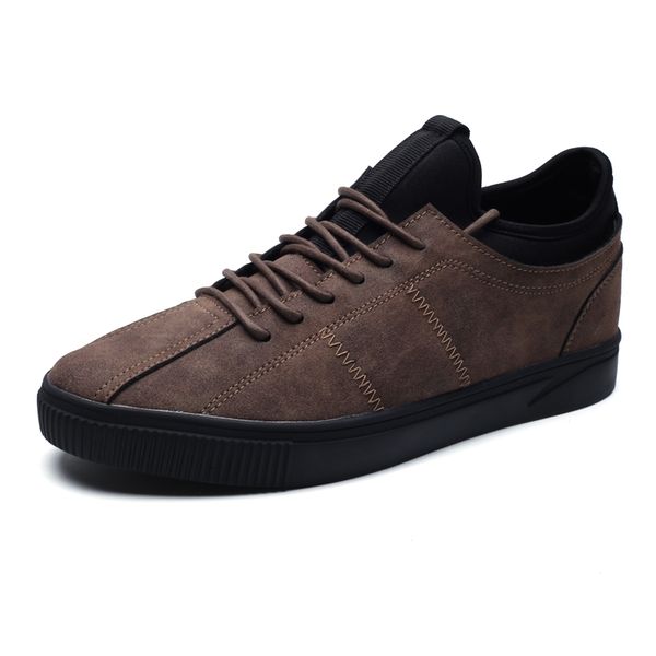 

new style white sneakers men breathable leisure shoes popular shoes fashion super confident men sneakers %1812, Black