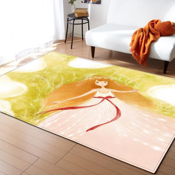 

modern 3d painting printed anti-slip carpet for livingroom bedroom hallway doormat soft area rug washable tapete home decor