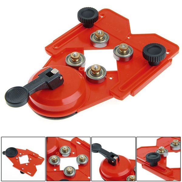 

4-83mm adjustable glass tile hole saw drill guide locator