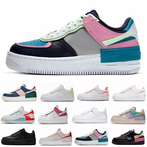 

2020 new macaron low 1 easter womens running shoes mens skateboard sneakers multicolor shadow tropical twist casual dunk one chaussures