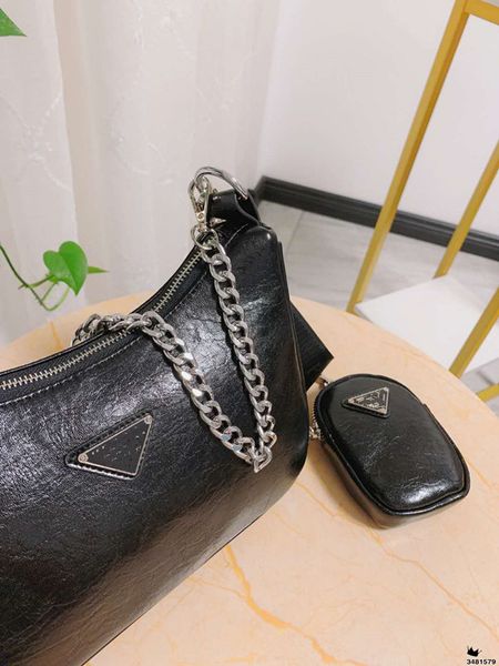 

новый подмышечных пакет одно плечо наклонные мешок цепи нейлоновой ткани женский crescent пропаренного фаршированная bun из натуральной кожи