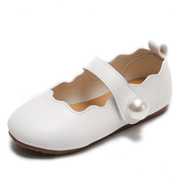 

children retro leather shoes 2020 new spring round head fashion casual children shoes soft comfortable shallow girls children single shoes, Black;grey