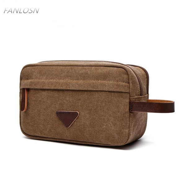 

fanlosn custom toiletry bag hanging travel bag canvas makeup travel zipper cosmetic