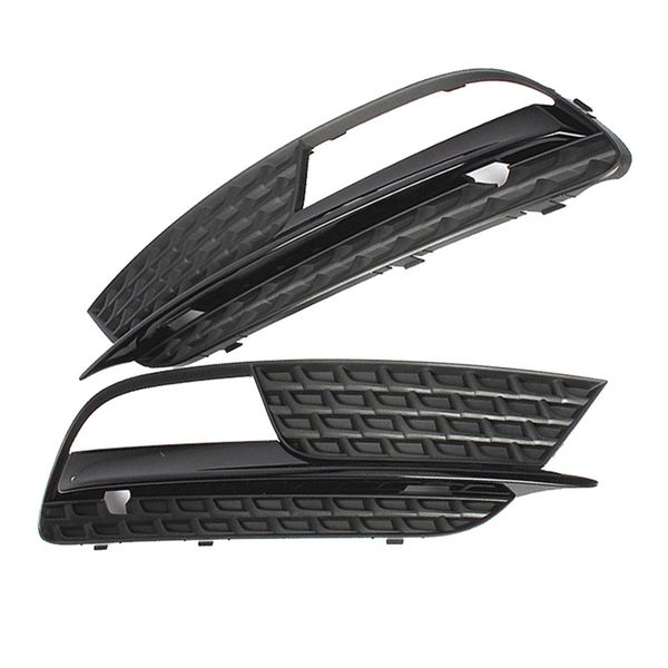 

black protective mesh covers front left right bumper lower fog light lamp grilles cover for a5 12-16 8t0 807 681 h 682 h