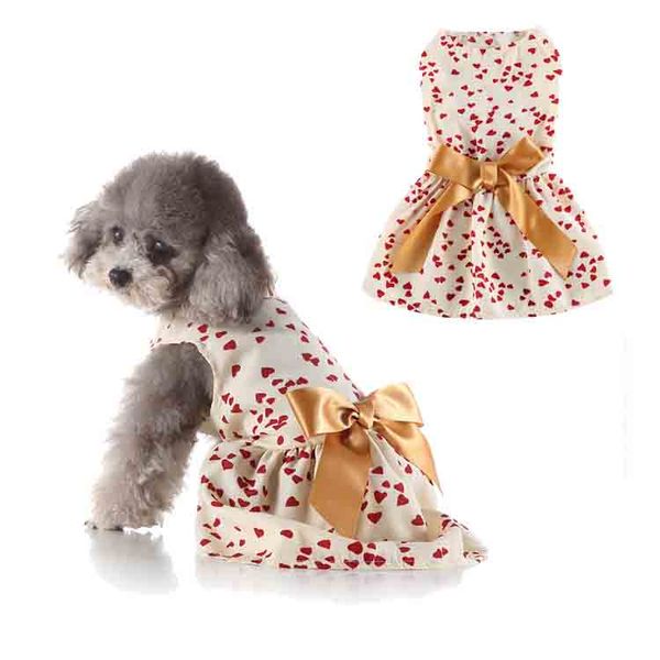 

pet собаки одежда собаки марлевые юбки bowknot платье