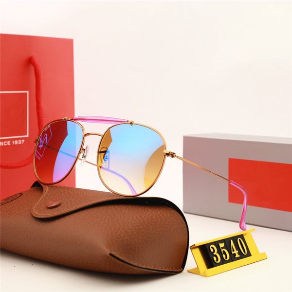 

2020 new style sunglasses for men women fashion discoloration lens 5 colors outdoor design sunglasses with eyewear box, White;black
