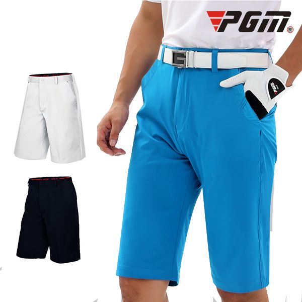 

new golf shorts man summer breathable hole shorts men sports elastic quality comfortable pantaloncini da golf, Black;red