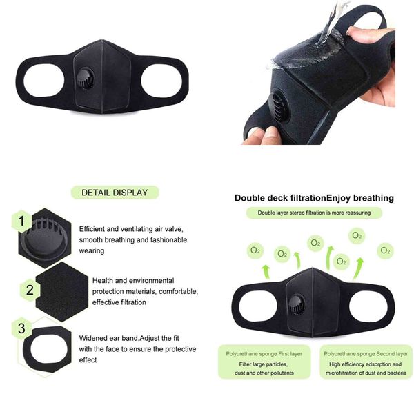 

маски для лица антипылевые дымовые газы и аллергии регулируемая многоразовая защита kn95 для женщин человек pm2. 5 маска для лица респиратор