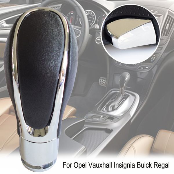 

car accessories leather abs gear shift knob lever stick shifter for insignia vauxhall 2009-2013 for regal car styling