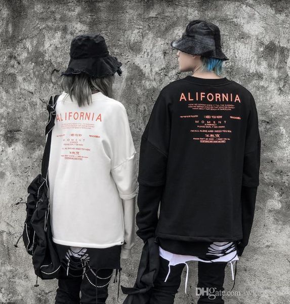 

tide men designer hoodie brand printing couple clothing loose street hip hop white fashion cotton mens hoodies red box snake 99, Black