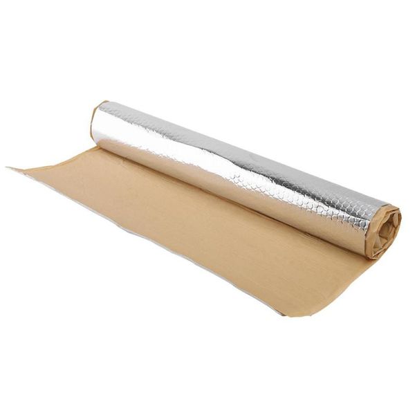 

alumina fiber car heat insulation sound deadening mat muffler mat auto styling universal self-adhesive adhesive