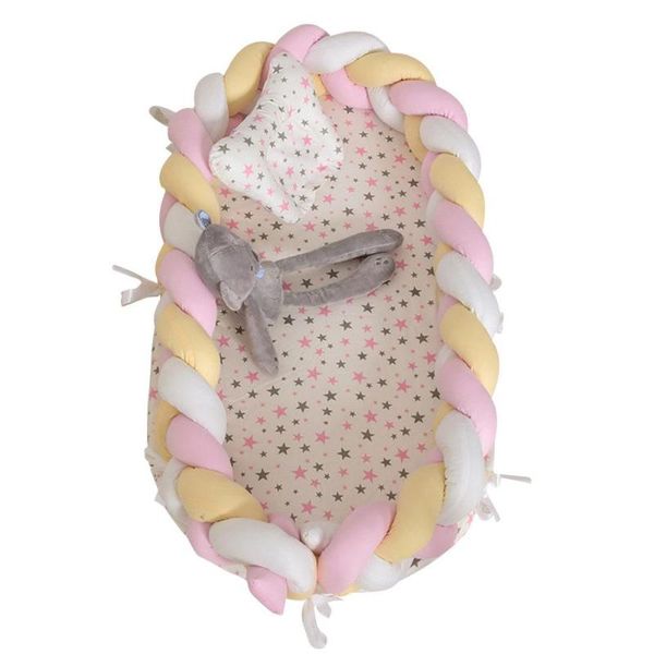 

kidlove folding cotton weaving removable sleeping bed for baby infants