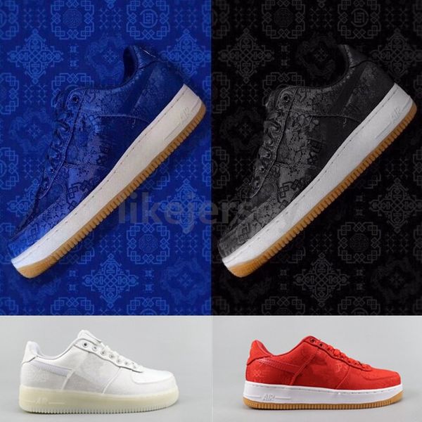 

2019 нового сгусток х forces премиум шелкового скейтборд мужчина бред royal blue red black white air инструктора женщина один дизайнер кросс