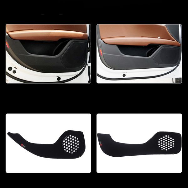 

4pcs fabric door protection mats anti-kick decorative pads for a7/s7 2011-2015