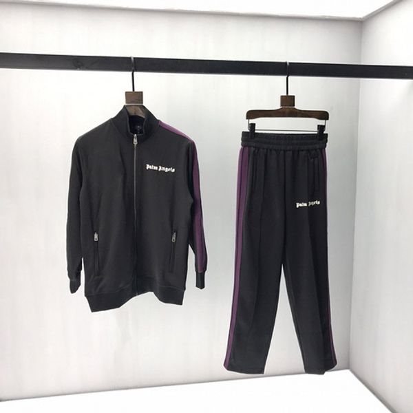 

19 france pari autumn and winter late t luxury ribbon color matching port and lei ure loo e uit men 039 de igner tag, Gray