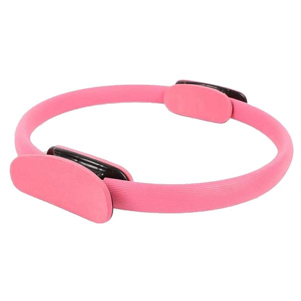 

new pilates ring fitness ic pilates circle home gym suit toning thighs abs and legs for body toning & yoga training,pink