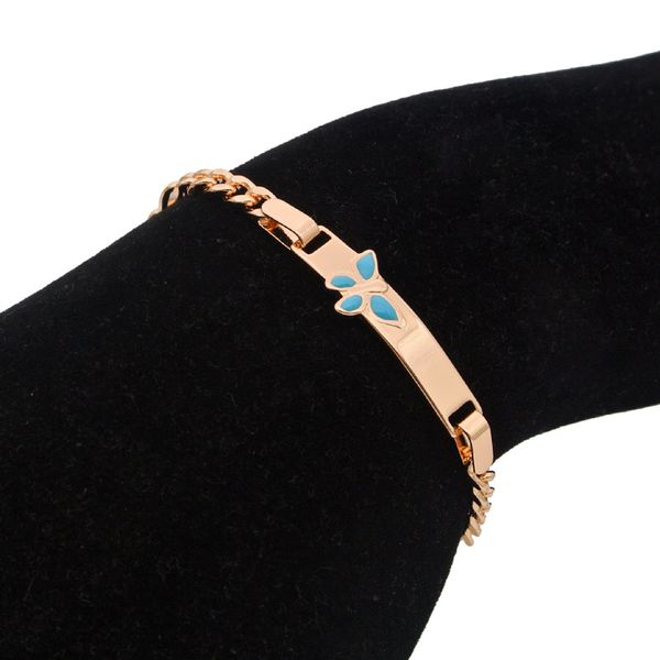 

16cm cute gold baby kids bracelets girls jewelry christening bracelet enfant joyas bebe bracciali baby armband bebek taki b0231, Black