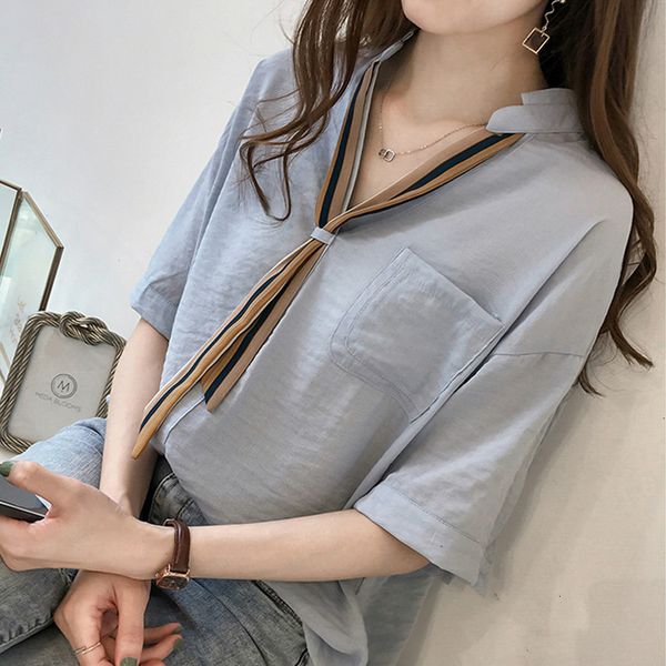 

blouse woman womens new fashion women blouses plus size ol women shirt short sleeve summer shirts feminine blouses 0626 40, White