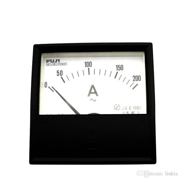 

japan fuji fs-60 ac ammeter 200a pointer mechanical head