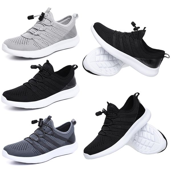 Scarpe da corsa al dettaglio all'ingrosso per uomo donna Nero Bianco Grigio scarpe da ginnastica sportive scarpe da ginnastica per corridori Marchio fatto in casa Made in China taglia 39-44