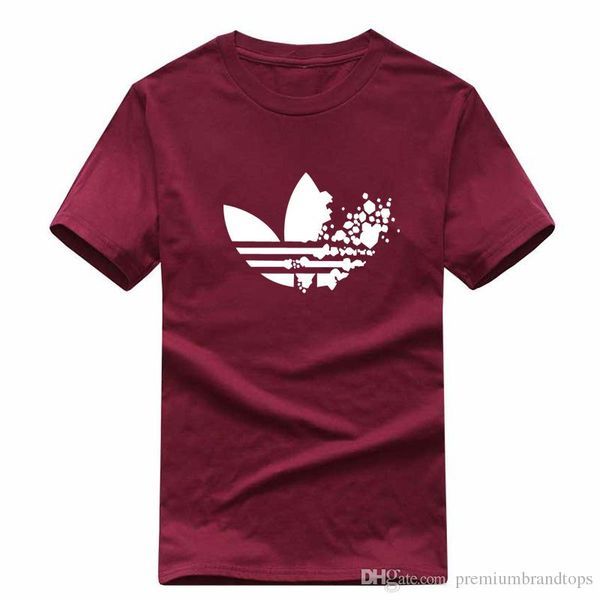 

designer brand printing euro size fashion print t-shirt fashion short-sleeved o-neck 100% cotton summer t-shirt