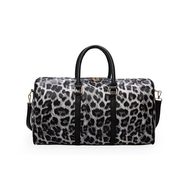 Rosa sugao designer saco de viagem bolsas bolsas ombro crossbody viagens organizador de viagens de grande capacidade de leopardo grão tote bolsas