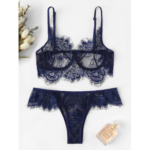 

women nightgown crotch lace bodysuit lingerie set underwear lace nightwear underwire bra & brief sets, Red;black