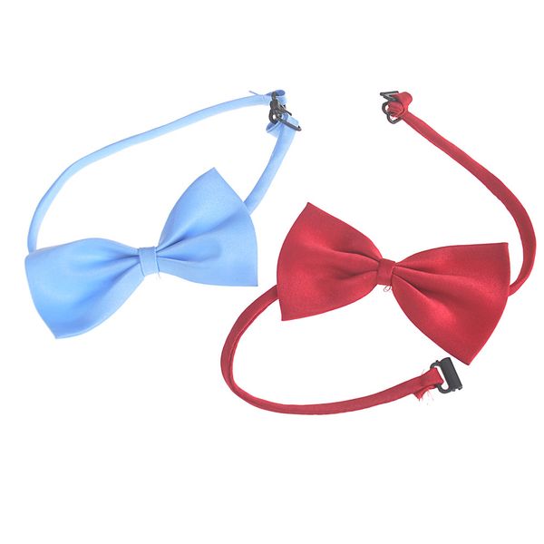 

2pcs solid color формальное моды kid костюм смокинг дикки pet bow tie бабочка свадеб боути коммерческая классический дети, Red;brown