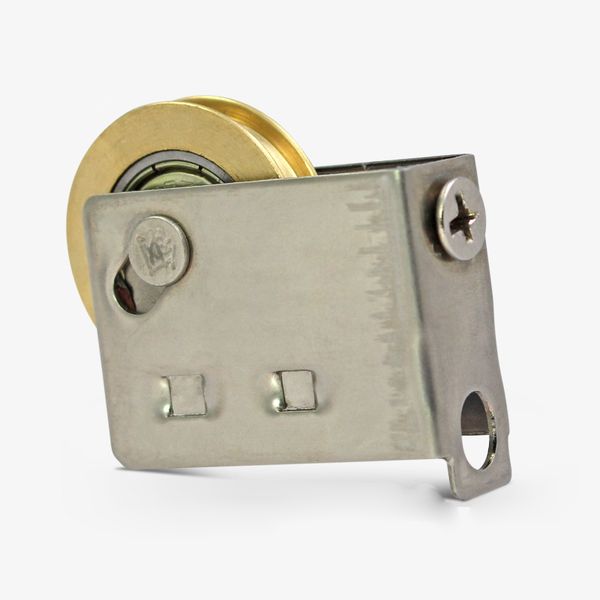 

2 pcs 828-type window roller plastic steel window wheel glass sliding door caster aluminum alloy door and window muted brass wheel household