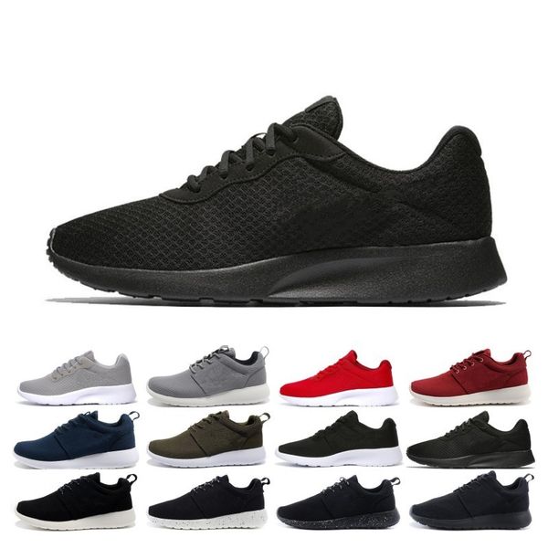 

2019 Tanjun run running shoes for men women black white red navy blue Lightweight Breathable mens trainer London Olympic Sports Sneakers