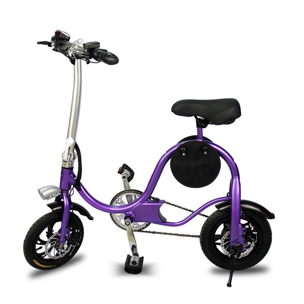 

no factory outlets portable folding electric bicycles mini motorcycles lithium battery electric bicycle wholesale, Silver;blue