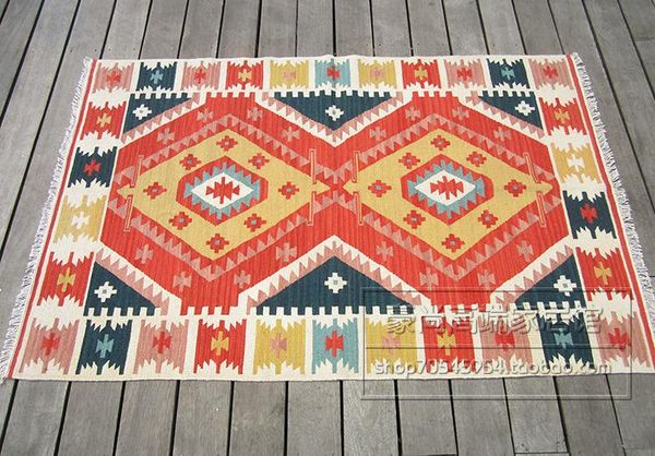 

turkish kilims handmade turkish carpet plush wool for runner carpet geometric bedroom wool knitting carpets