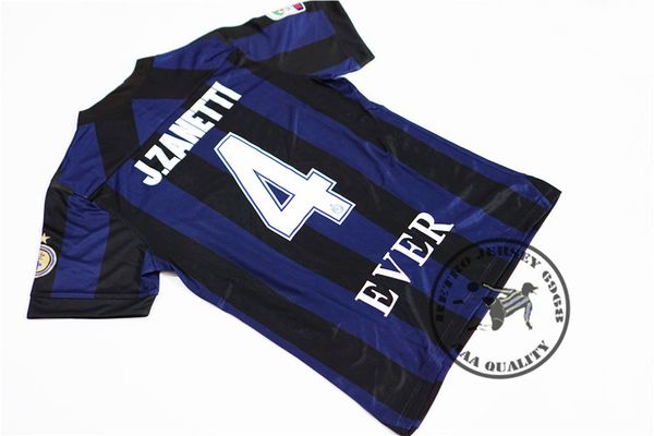 

player version inter 1314 j.zanetti ever soccer jersey, Black;yellow