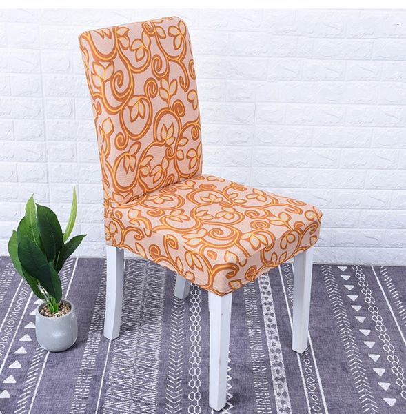 

new butterfly printing dining chair cover spandex elastic chair protector slipcover removable dustproof decorative seat case