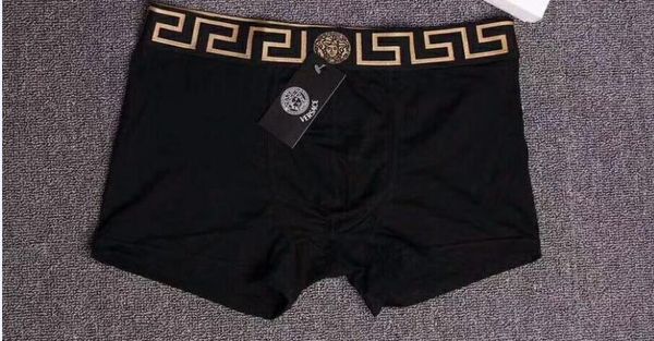 

FSZ044-9 дышащих мужского Underwears мужских сексуальных шорт BoxerSoft мужских боксеры Письмо Трусы P0TR