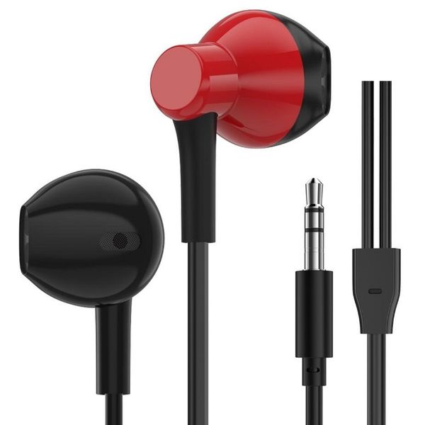 

music headphones wired in-ear earphones super bass stereo noise isolating earbuds comfort headsets for iphone mobile phone lowest price