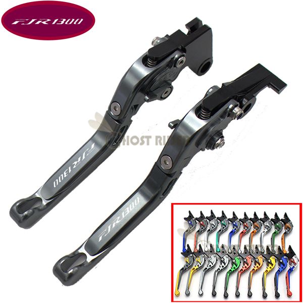 

for fjr1300 fjr 1300 2004-2018 2008 2009 2013 2014 2015 2016 2017black&titanium cnc folding motorcycle brake clutch lever