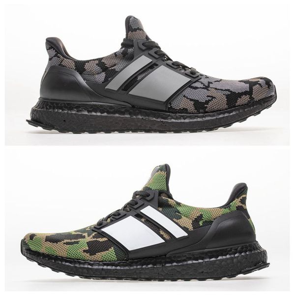 

2019 ape ultra boost 4.0 camo grey black white pk ultraboost 4.0 shoes men women ub shoes size 40-44