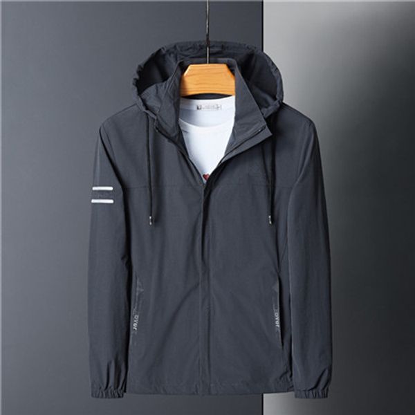 

brand long sleeve 2019 new designer men fashion loose windbreaker and natural colors for sport coats with size m-4xl qsl198214, Black;brown