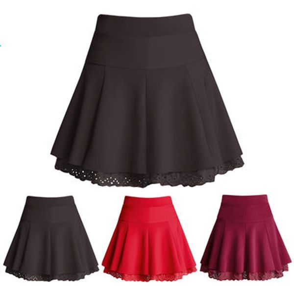 

new lady ballroom dance skirts female 2020 square dance skirt new skirt tutu costumes sailors dress women the, Black;red