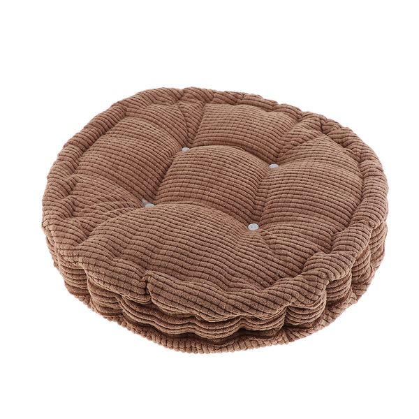

thickened chair seat padded dining chair round washable cushion